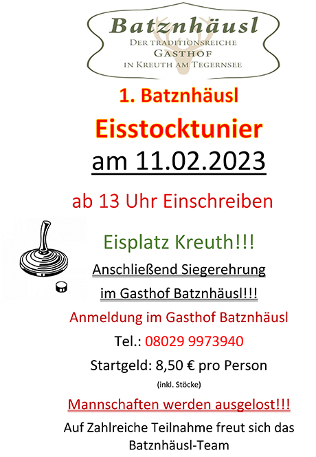 Gasthof Batznhäusl - der traditionsreiche Gasthof in Kreuth am Tegernsee