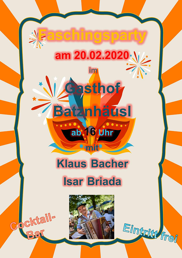 Unsinniger Donnerstag im Batznhäusl
